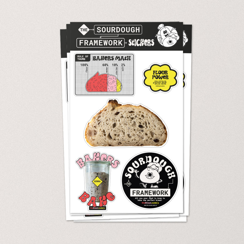 Sourdough stickers